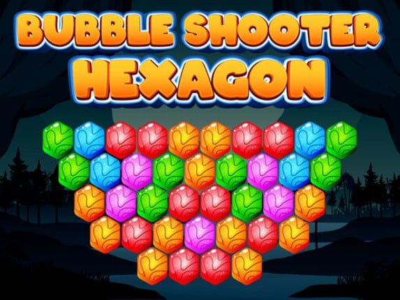 Bubble Shooter Hexagon Game Cover