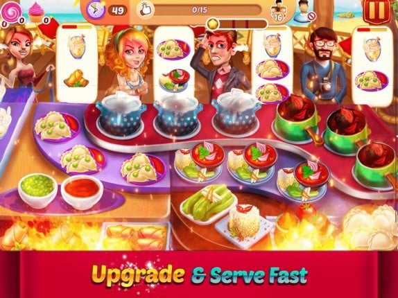 Cooking Stack Restaurant Games screenshot