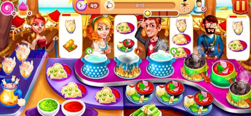 Cooking Stack Restaurant Games screenshot
