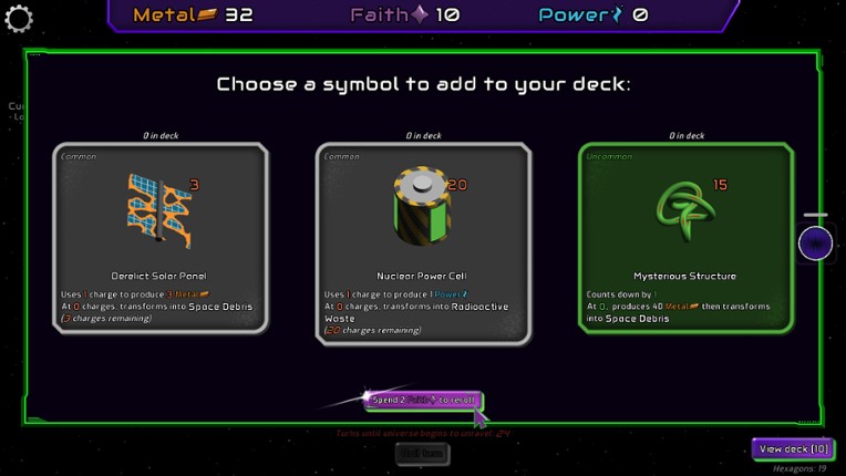 Cosmic Cult screenshot
