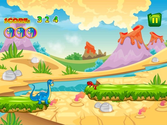 Dinosaur Jump Run Image