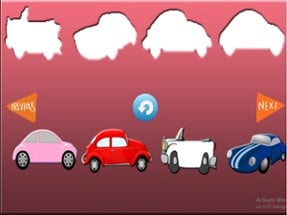 Fun Filled Learning Kids Car Shapes Stencil Puzzle Image