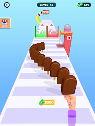 Ice Cream Stack Runner Games screenshot