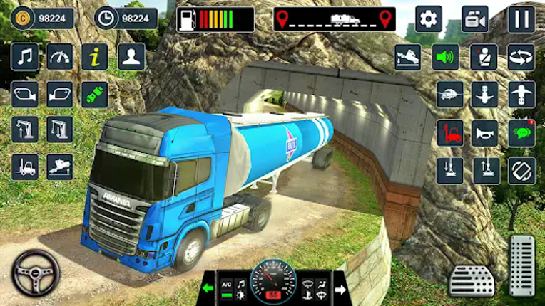 Oil Tanker Truck Transport screenshot