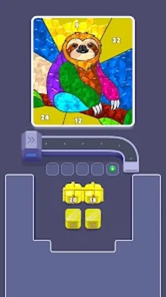 Color Glass: Mosaic Puzzle Image