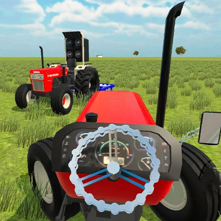 3D Indian Tractor Village Game Image
