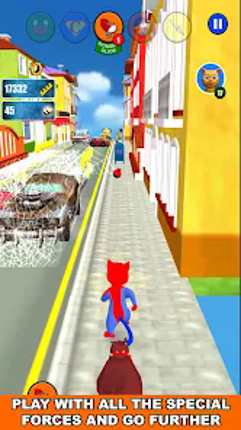 Super Hero Cat Run screenshot