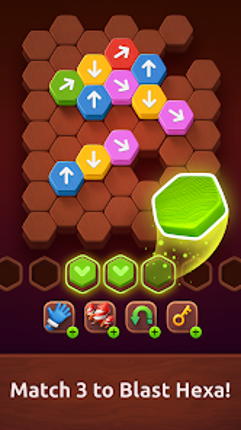 Colorwood Hexa — Drop Away Image