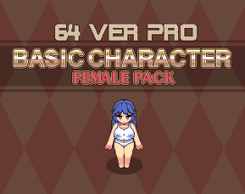 Basic Character-Female Pack  64  Ver Pro Image