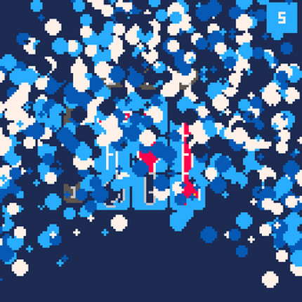 Grids of Thermometers 8-bit Image