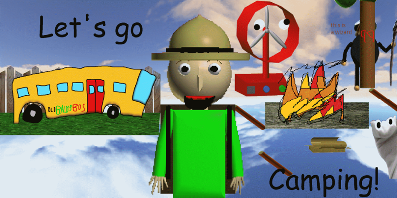 Old Baldi's Basics Feildtrip Game Cover