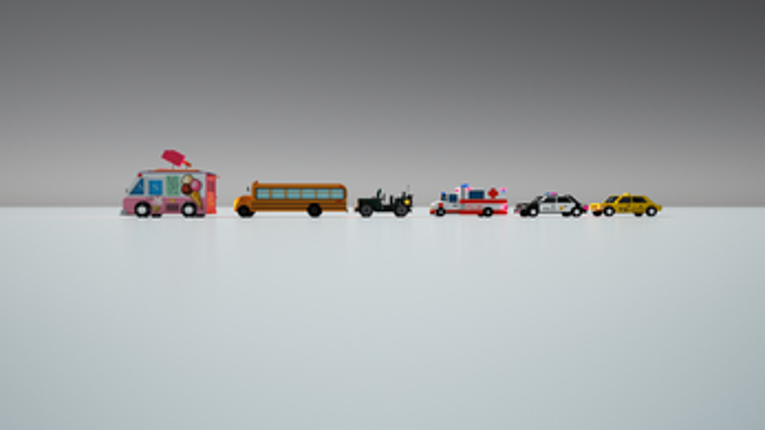 6 voxel 3D vehicles set screenshot
