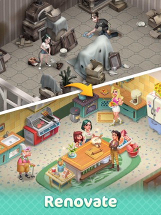 Gossip Harbor: Merge Game screenshot