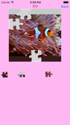 Jigsaw Puzzles for Clownfish and Friends screenshot