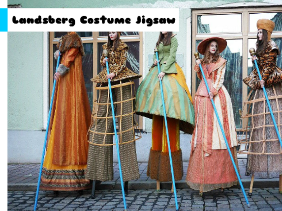 Landsberg Costume Jigsaw Game Cover