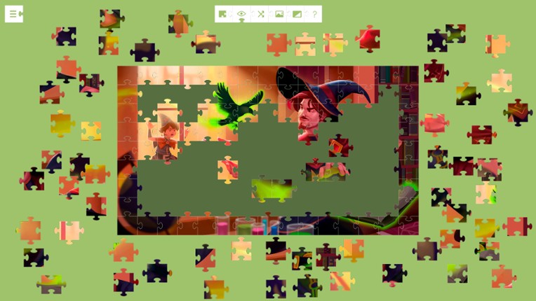 Magic Lessons in Wand Valley - a jigsaw puzzle tale screenshot