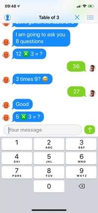 Math Chat - my robot teacher screenshot