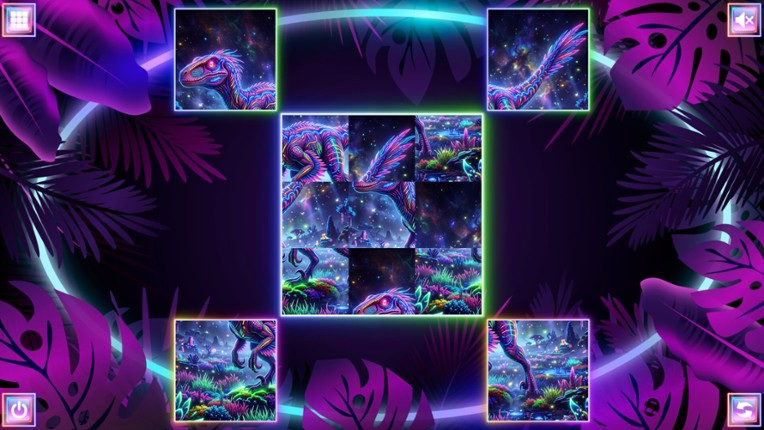 Neon Fantasy: Dinosaurs screenshot