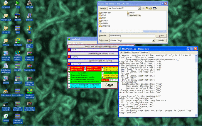 NewPatch, video-game patch maker and file manager Image