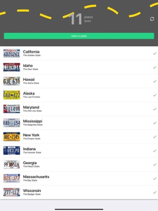 PlateSpot - License Plate Game screenshot
