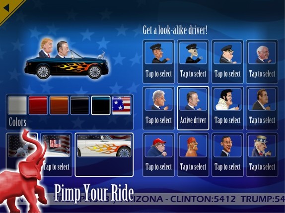 Presidential Race - Driver's Challenge screenshot