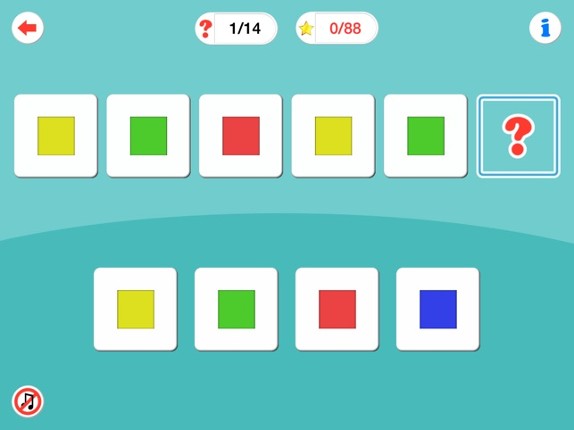 Sequences - Preschool Exercices screenshot