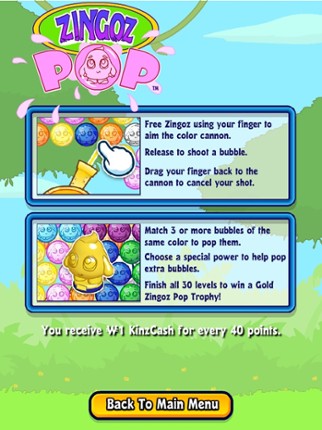 Zingoz Pop screenshot