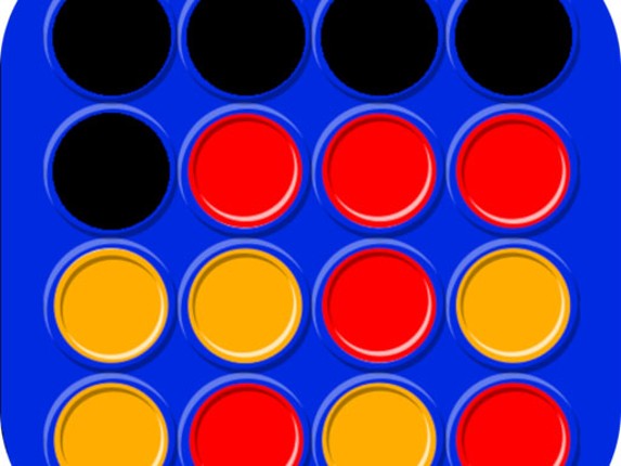 4 in a row - Board game for 2 players Image