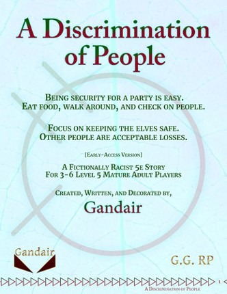 A Discrimination of People Image