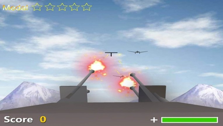 Anti Aircraft Gun Defense:Airstrike Shooting screenshot