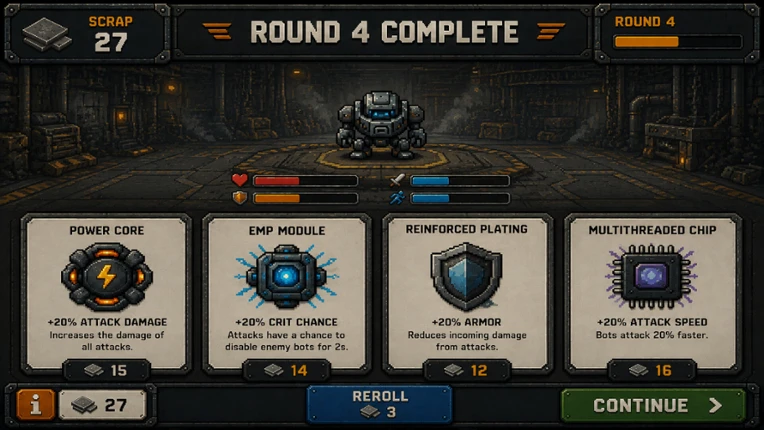 Battle Bots Auto Battler Image