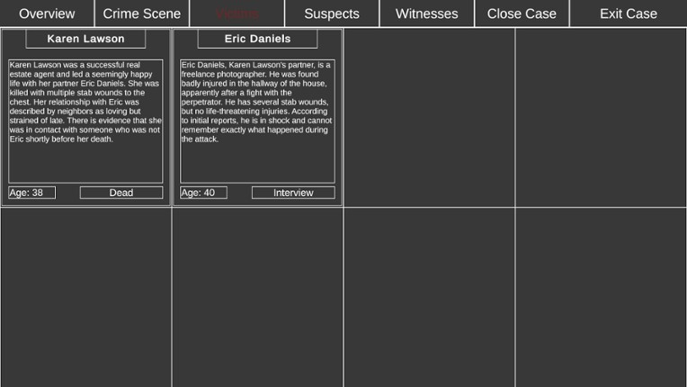 Crime Investigator screenshot