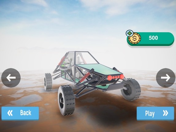 Desert Drive Race - Buggy Game screenshot