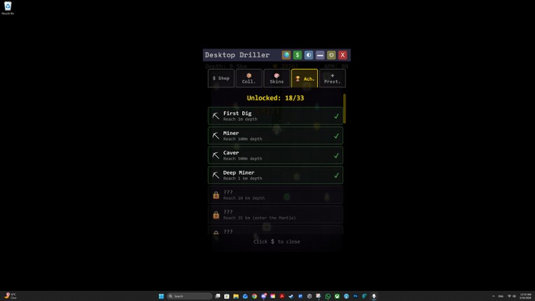 Desktop Driller screenshot