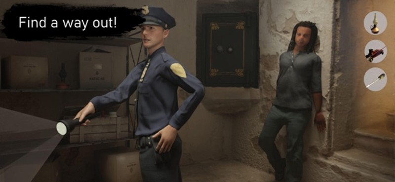 Escape Prison 2 adventure game screenshot