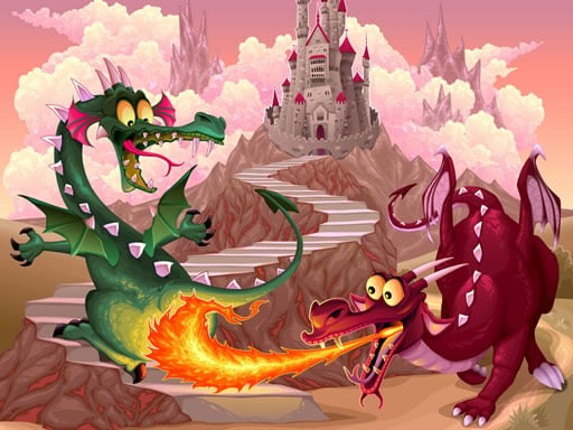 Fairy Tale Dragons Memory Game Cover