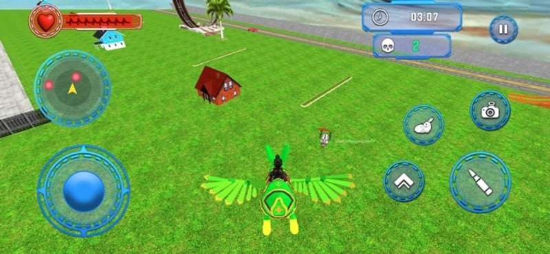 Flying Rabbit Robot Fight screenshot