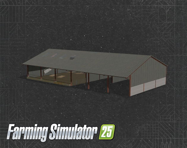 Games like FS25 UK Cattleshed with Storage