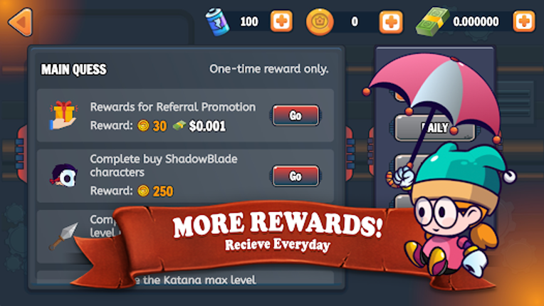 Ninja Boss Hunter - Earn Money Image