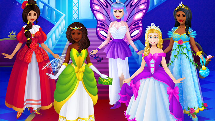 Games like Cinderella Dress Up Girl