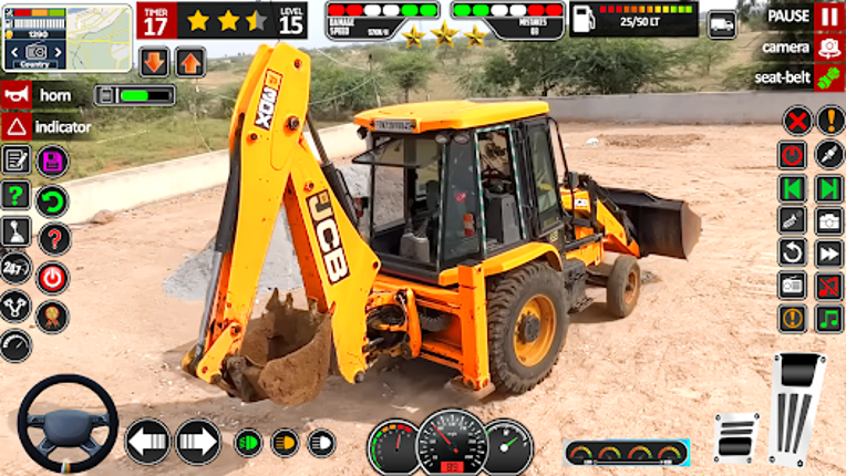 JCB Snow Excavator: JCB Game screenshot