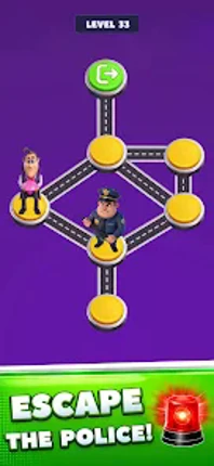 Police Escape! Match Villains screenshot