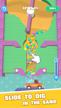 Falling Sand Ball-Dig The Sand screenshot