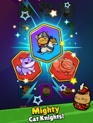 Meow Knights: Idle RPG screenshot