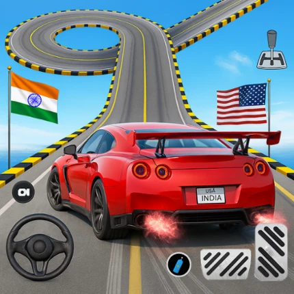 Ramp Car Games: GT Stunts Car Image