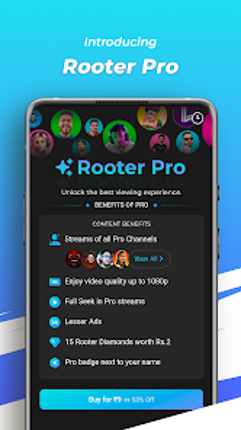 Rooter: Watch Gaming & Esports screenshot