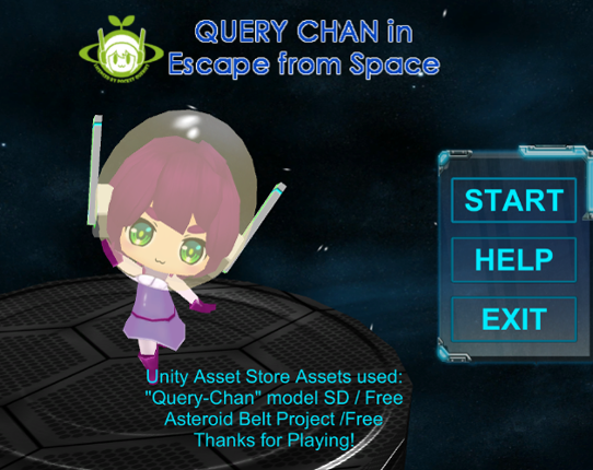 Query Chan in Escape from Space Game Cover