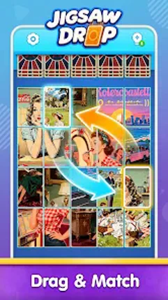 Jigsaw Drop: Solitaire Puzzle Image