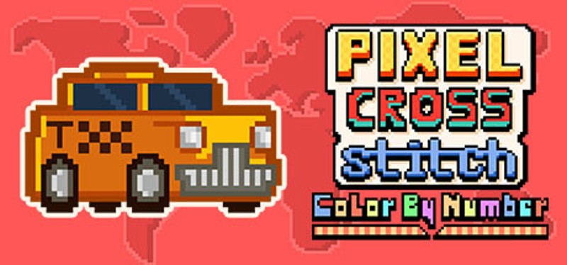 Pixel Cross Stitch Color by Number Image