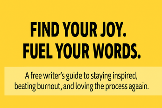 The Happy Writer – Find Your Joy. Fuel Your Words. Image